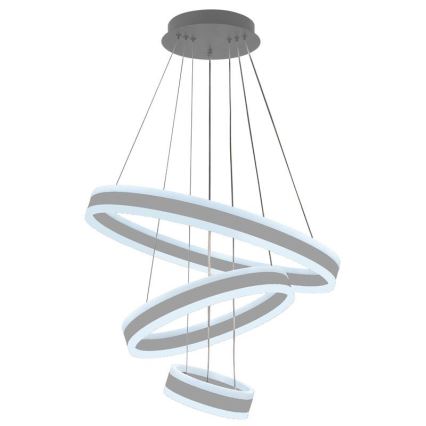 Dimbare LED hanglamp aan een koord LED/165W/230V 3000-6500K diameter 60 cm + afstandsbediening