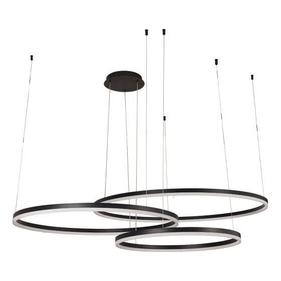 Dimbare LED hanglamp aan een koord LED/170W/230V 3000-6500K + afstandsbediening