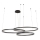 Dimbare LED hanglamp aan een koord LED/170W/230V 3000-6500K + afstandsbediening