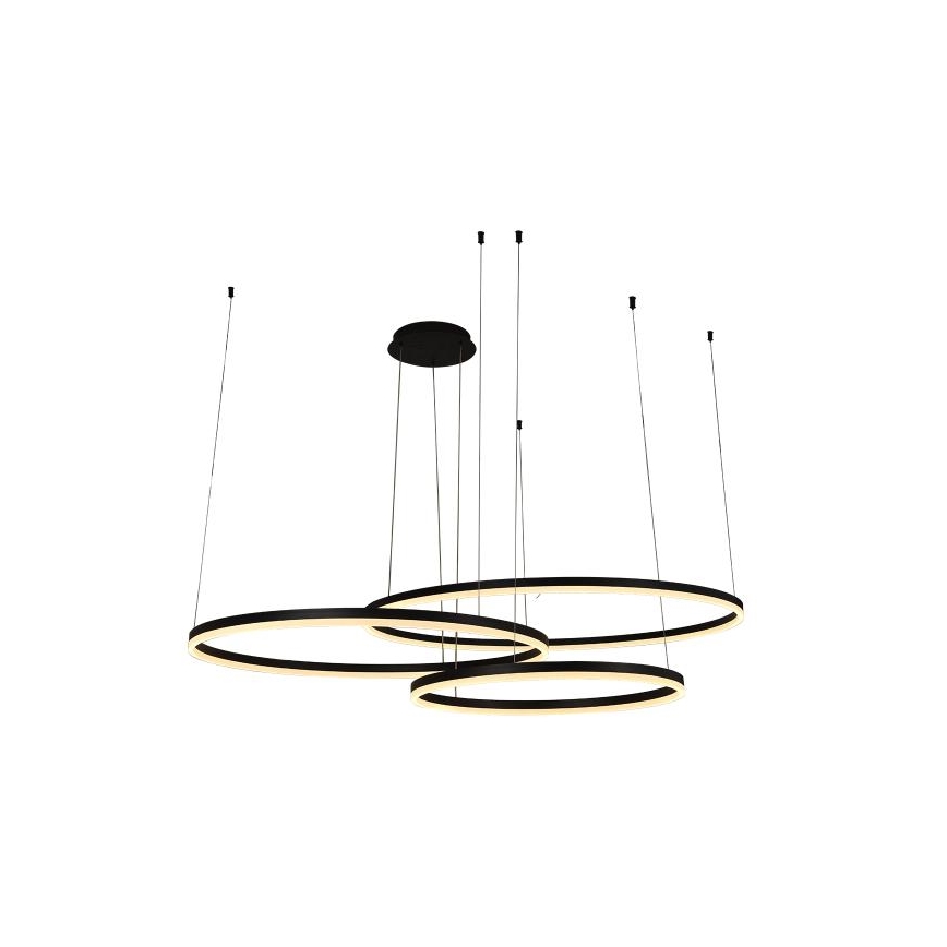 Dimbare LED hanglamp aan een koord LED/170W/230V 3000-6500K + afstandsbediening