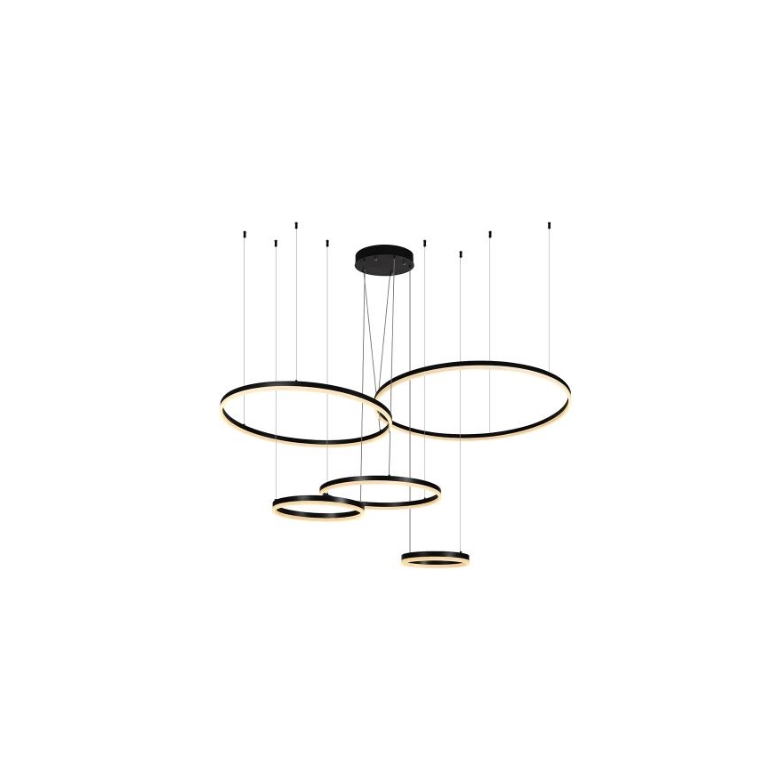 Dimbare LED hanglamp aan een koord LED/220W/230V 3000-6500K diameter 100 cm + afstandsbediening
