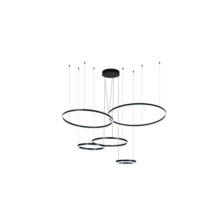 Dimbare LED hanglamp aan een koord LED/220W/230V 3000-6500K diameter 100 cm + afstandsbediening