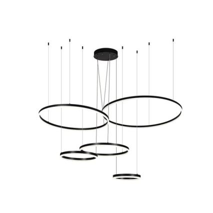 Dimbare LED hanglamp aan een koord LED/220W/230V 3000-6500K diameter 100 cm + afstandsbediening
