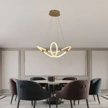 Dimbare LED hanglamp aan een koord LED/25W/230V 3000-6500K + afstandsbediening