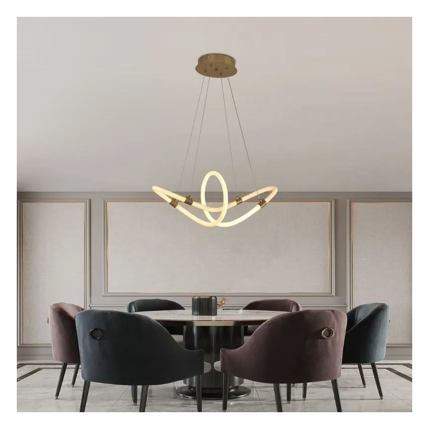 Dimbare LED hanglamp aan een koord LED/25W/230V 3000-6500K + afstandsbediening