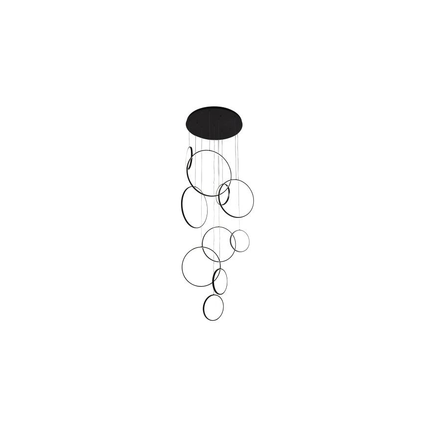 Dimbare LED hanglamp aan een koord LED/290W/230V 3000-6500K + afstandsbediening