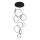 Dimbare LED hanglamp aan een koord LED/290W/230V 3000-6500K diameter 60 cm + afstandsbediening