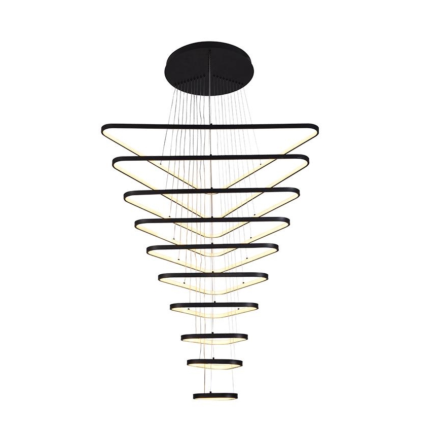 Dimbare LED hanglamp aan een koord LED/385W/230V 3000-6500K diameter 100 cm + afstandsbediening