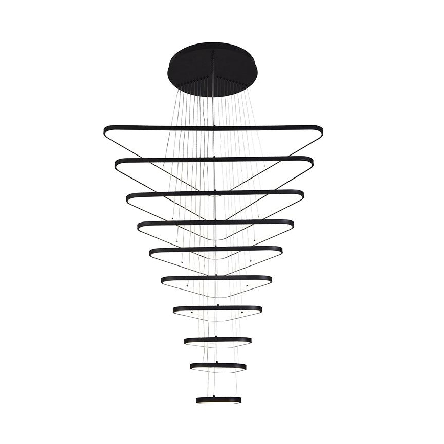 Dimbare LED hanglamp aan een koord LED/385W/230V 3000-6500K diameter 100 cm + afstandsbediening