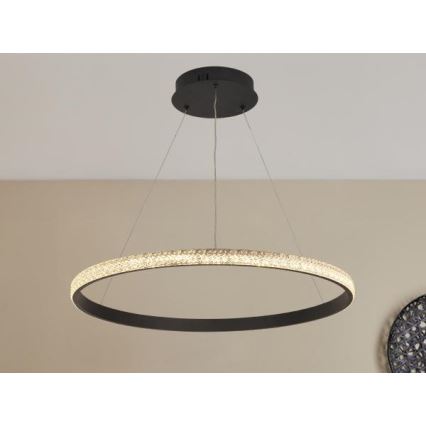 Dimbare LED hanglamp aan een koord LED/40W/230V 3000-6500K + afstandsbediening