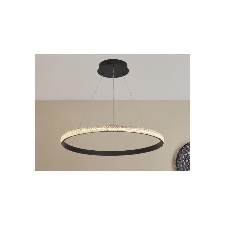 Dimbare LED hanglamp aan een koord LED/40W/230V 3000-6500K + afstandsbediening