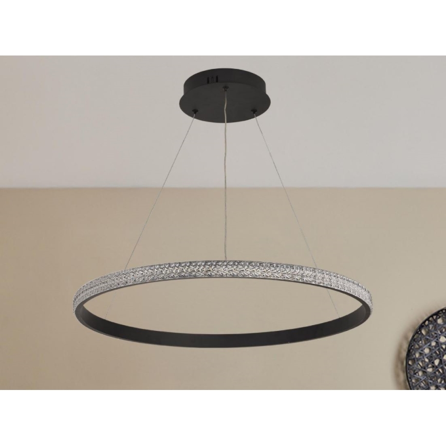 Dimbare LED hanglamp aan een koord LED/40W/230V 3000-6500K + afstandsbediening