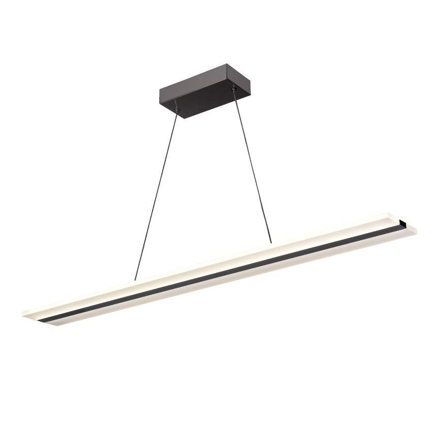Dimbare LED hanglamp aan een koord LED/40W/230V 3000-6500K chroom + afstandsbediening