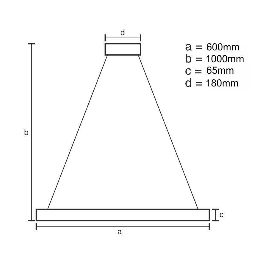 LED Dimbare kristallen hanglamp aan een snoer LED/40W/230V 3000-6500K glanzend chroom + afstandsbediening