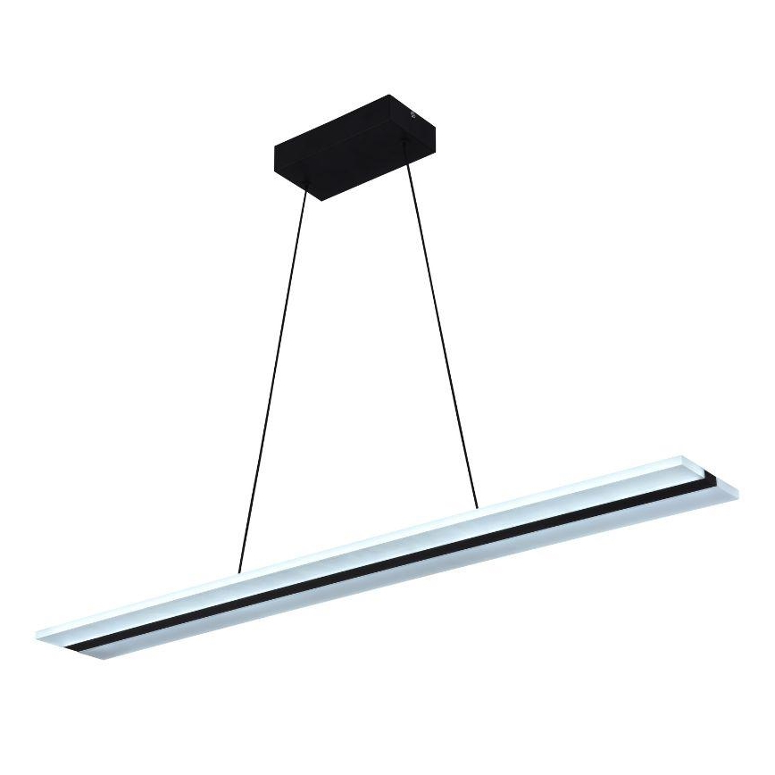 Dimbare LED hanglamp aan een koord LED/40W/230V 3000-6500K zwart + afstandsbediening