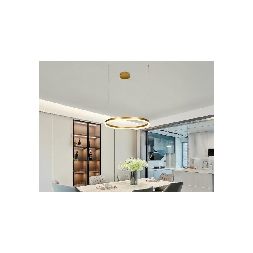 Dimbare LED hanglamp aan een koord LED/42W/230V 3000-6500K + afstandsbediening