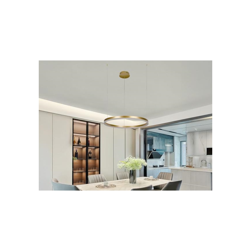 Dimbare LED hanglamp aan een koord LED/42W/230V 3000-6500K + afstandsbediening