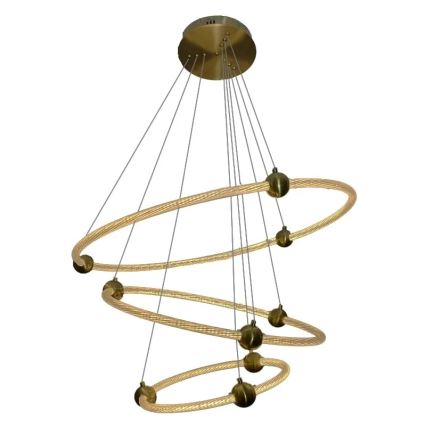 Dimbare LED hanglamp aan een koord LED/45W/230V 3000-6500K diameter 80 cm + afstandsbediening