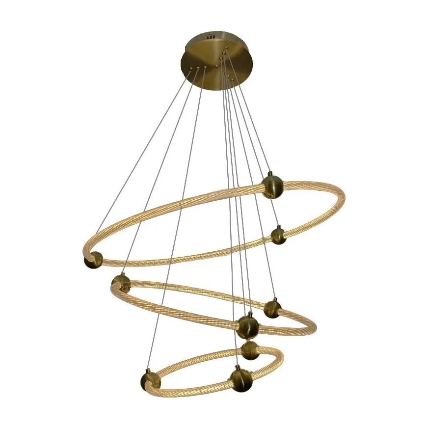 Dimbare LED hanglamp aan een koord LED/45W/230V 3000-6500K diameter 80 cm + afstandsbediening
