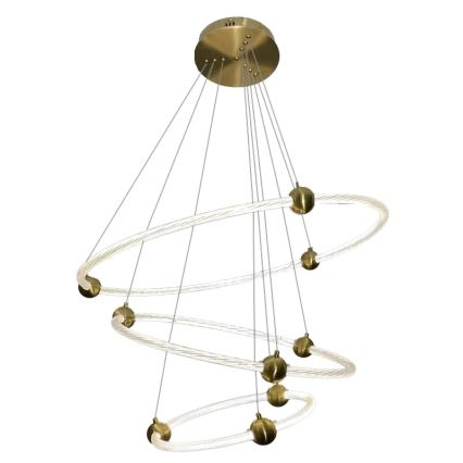 Dimbare LED hanglamp aan een koord LED/45W/230V 3000-6500K diameter 80 cm + afstandsbediening