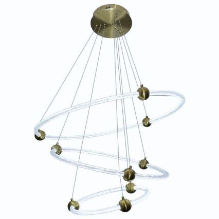 Dimbare LED hanglamp aan een koord LED/45W/230V 3000-6500K diameter 80 cm + afstandsbediening