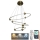 Dimbare LED hanglamp aan een koord LED/45W/230V 3000-6500K diameter 80 cm + afstandsbediening