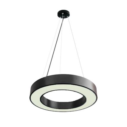 Dimbare LED hanglamp aan een koord LED/45W/230V 3000-6500K zwart + afstandsbediening