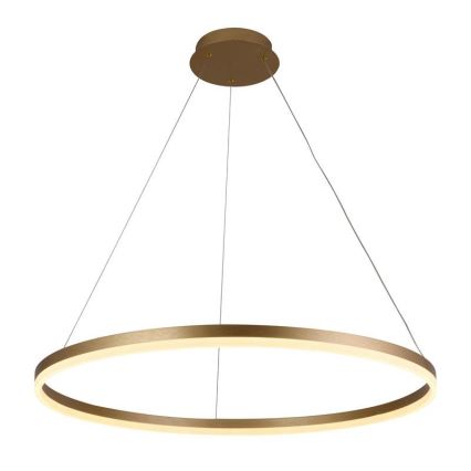 Dimbare LED hanglamp aan een koord LED/55W/230V 3000-6500K diameter 80 cm + afstandsbediening