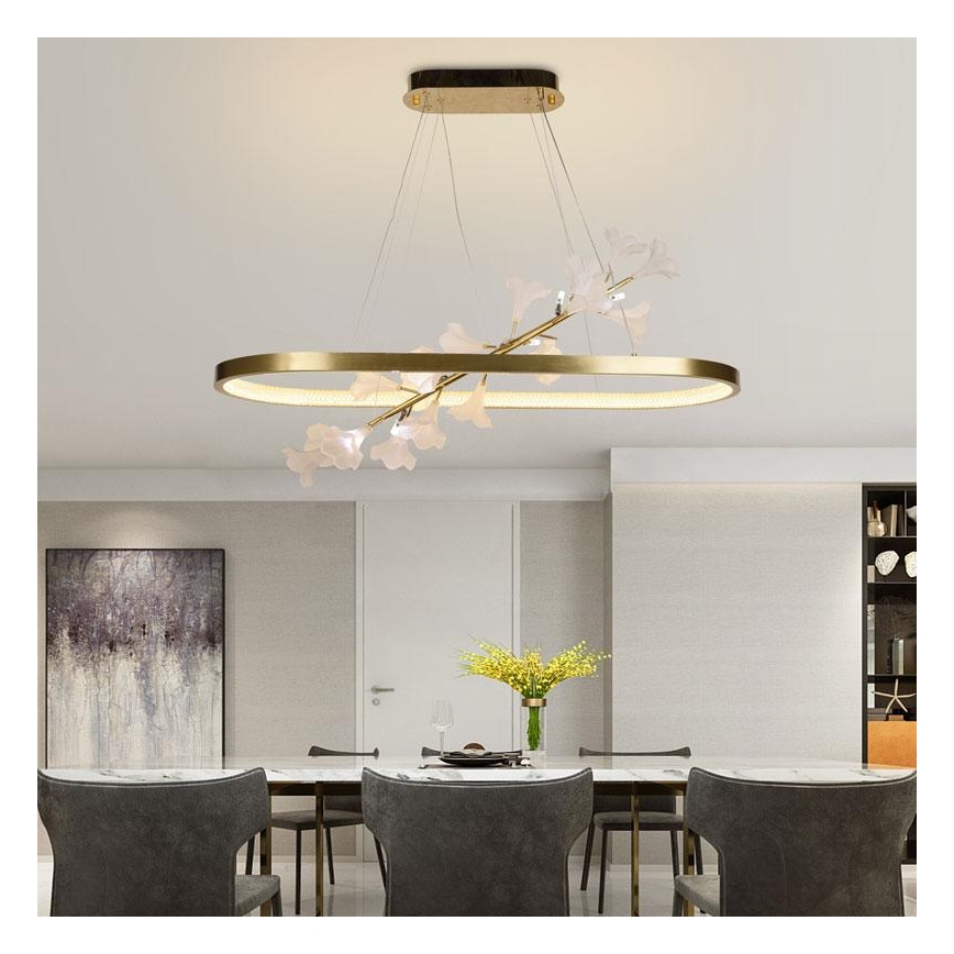 Dimbare LED hanglamp aan een koord LED/55W/230V 3000-6500K + afstandsbediening