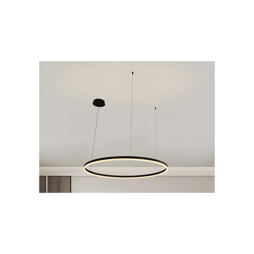 Dimbare LED hanglamp aan een koord LED/55W/230V 3000-6500K + afstandsbediening