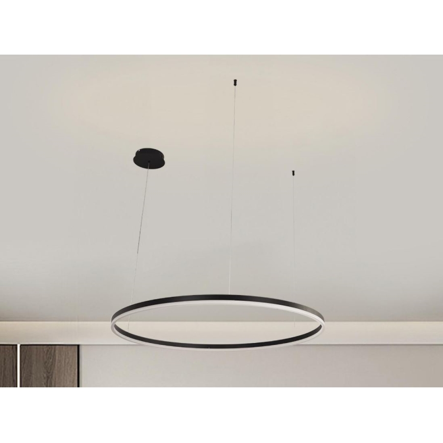 Dimbare LED hanglamp aan een koord LED/55W/230V 3000-6500K + afstandsbediening