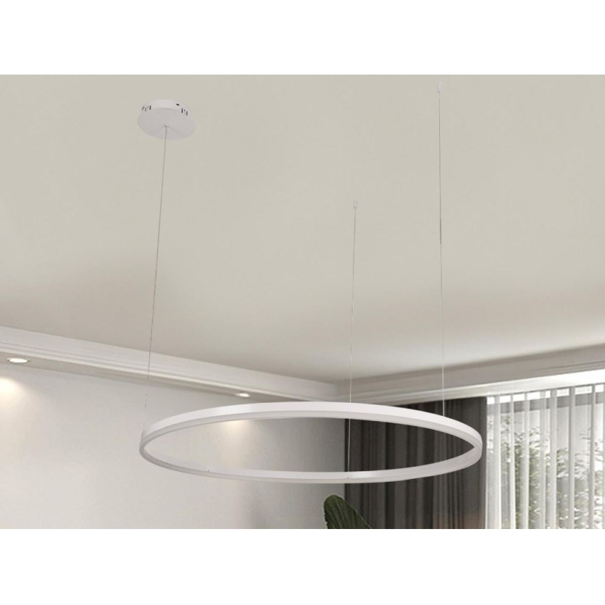 Dimbare LED hanglamp aan een koord LED/55W/230V 3000-6500K + afstandsbediening