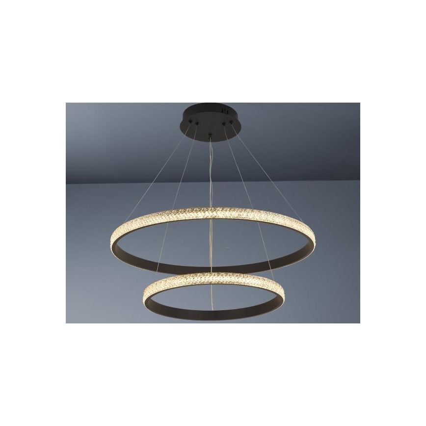 Dimbare LED hanglamp aan een koord LED/65W/230V 3000-6500K + afstandsbediening