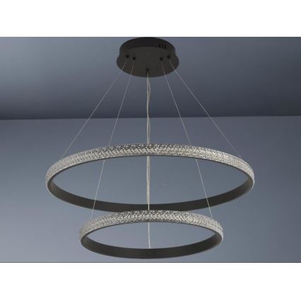 Dimbare LED hanglamp aan een koord LED/65W/230V 3000-6500K + afstandsbediening