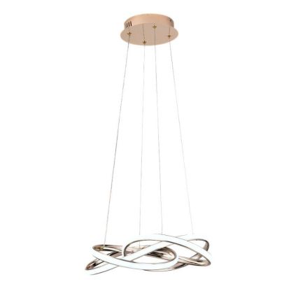 Dimbare LED hanglamp aan een koord LED/65W/230V 3000-6500K goud + afstandsbediening