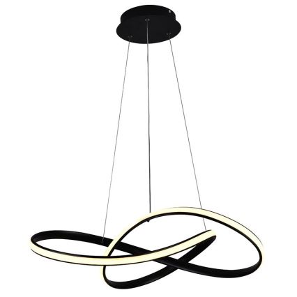 Dimbare LED hanglamp aan een koord LED/70W/230V 3000-6500K diameter 55 cm + afstandsbediening