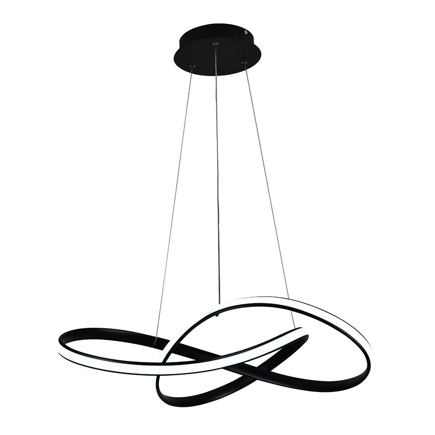 Dimbare LED hanglamp aan een koord LED/70W/230V 3000-6500K diameter 55 cm + afstandsbediening