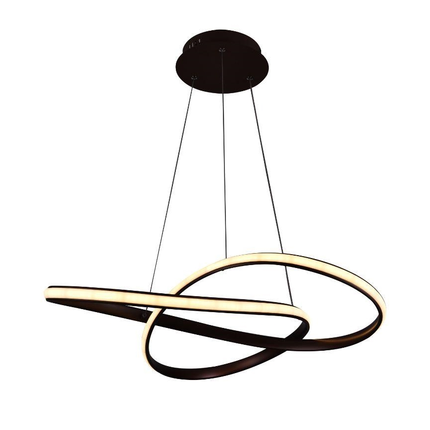 Dimbare LED hanglamp aan een koord LED/70W/230V 3000-6500K + afstandsbediening