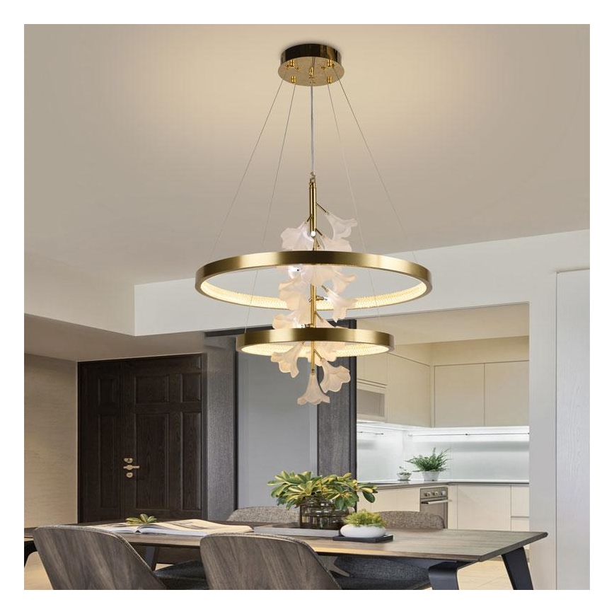 Dimbare LED hanglamp aan een koord LED/70W/230V 3000-6500K + afstandsbediening