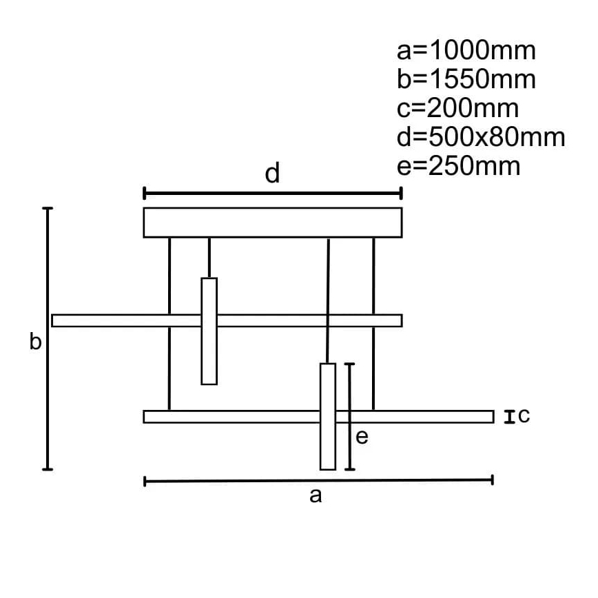 Dimbare LED hanglamp aan een koord LED/70W/230V 3000-6500K + afstandsbediening