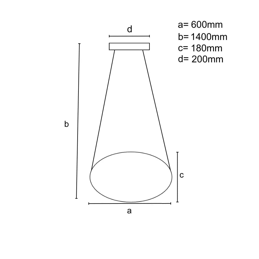 Dimbare LED hanglamp aan een koord LED/70W/230V 3000-6500K glanzend chroom + afstandsbediening