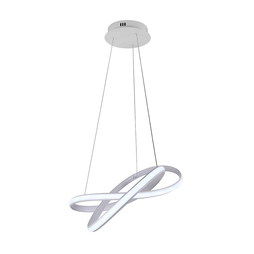 Dimbare LED hanglamp aan een koord LED/70W/230V 3000-6500K wit + afstandsbediening