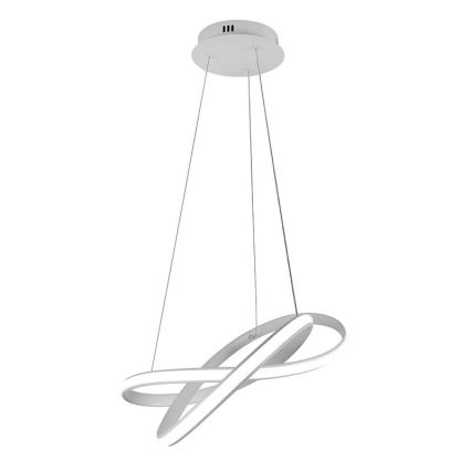 Dimbare LED hanglamp aan een koord LED/70W/230V 3000-6500K wit + afstandsbediening