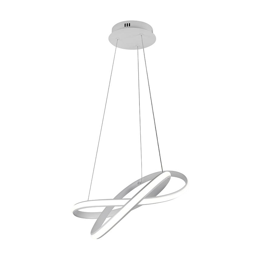 Dimbare LED hanglamp aan een koord LED/70W/230V 3000-6500K wit + afstandsbediening