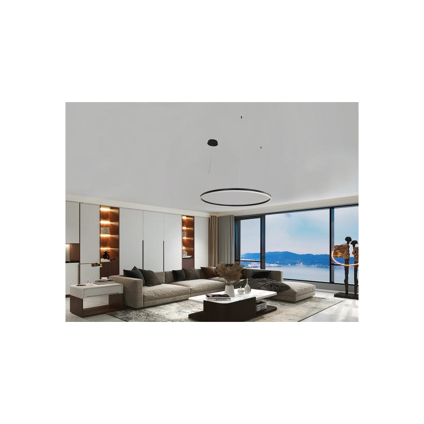 Dimbare LED hanglamp aan een koord LED/72W/230V 3000-6500K + afstandsbediening