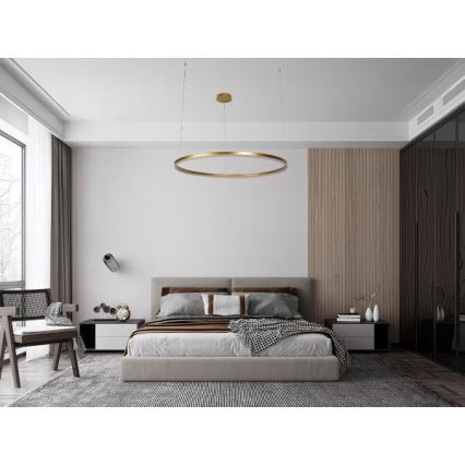 Dimbare LED hanglamp aan een koord LED/72W/230V 3000-6500K + afstandsbediening