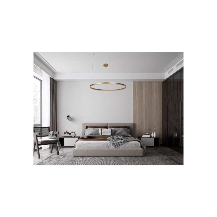 Dimbare LED hanglamp aan een koord LED/72W/230V 3000-6500K + afstandsbediening