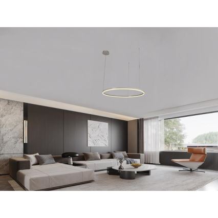 Dimbare LED hanglamp aan een koord LED/72W/230V 3000-6500K + afstandsbediening