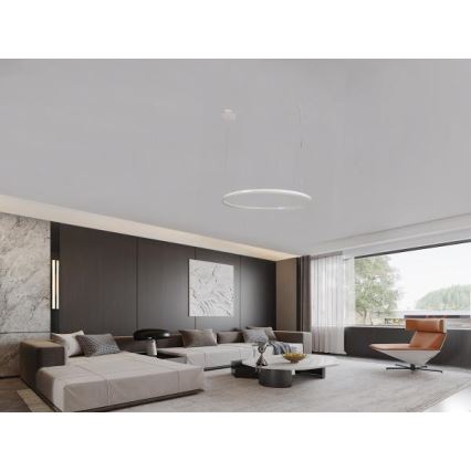 Dimbare LED hanglamp aan een koord LED/72W/230V 3000-6500K + afstandsbediening