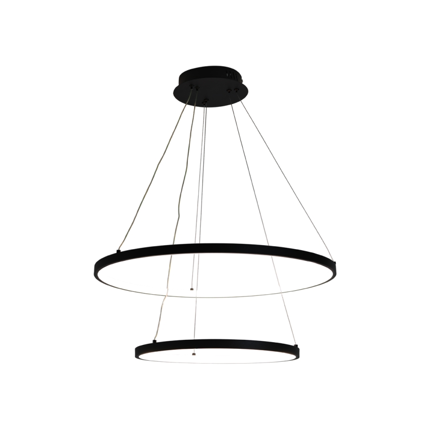 Dimbare LED hanglamp aan een koord LED/75W/230V 3000-6500K diameter 60 cm + afstandsbediening